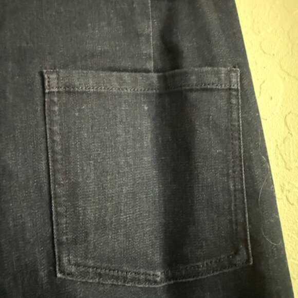 NWT Eileen Fisher darkwash denim trousers  - SZ 2 - Picture 7 of 9
